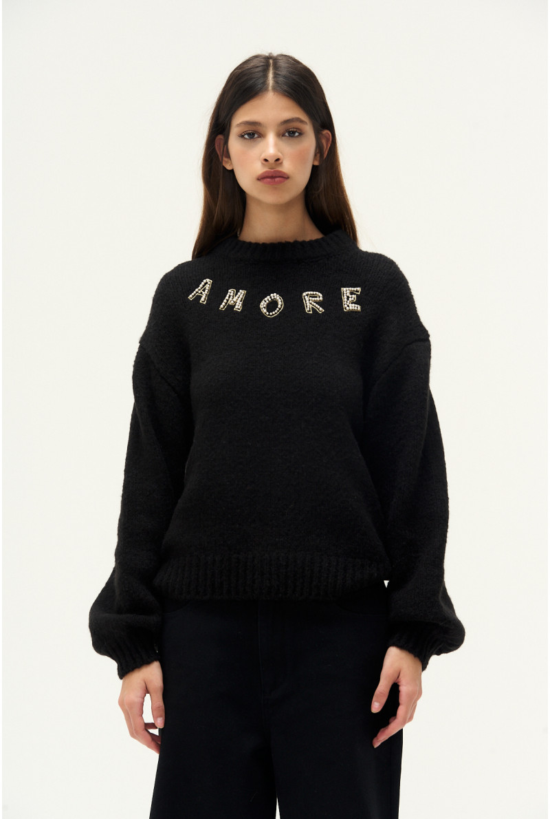SWEATER C/R M/L AMORE