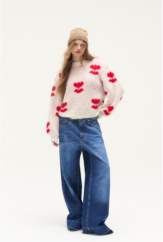 SWEATER C/R M/L NINA