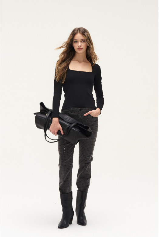 REMERA C/CUAD M/L COOK