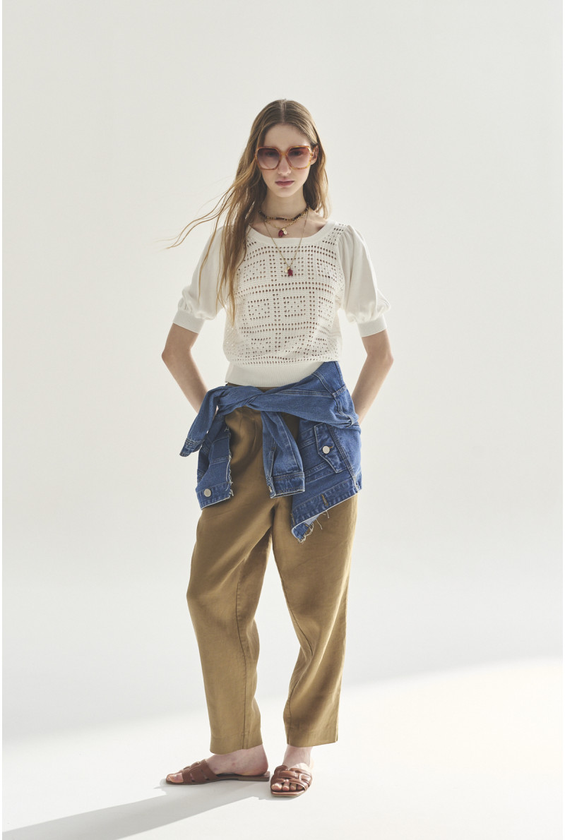 SWEATER C/R M/CODO NORA