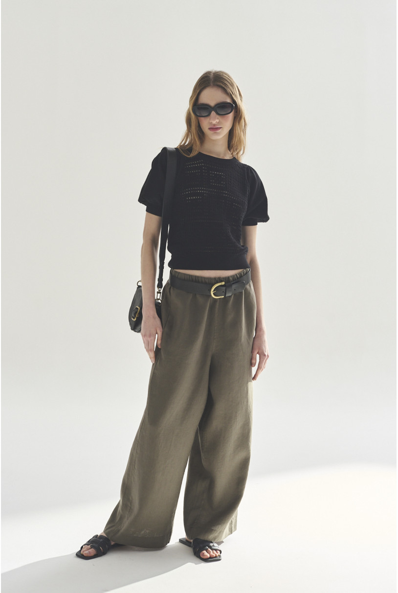 SWEATER C/R M/CODO NORA