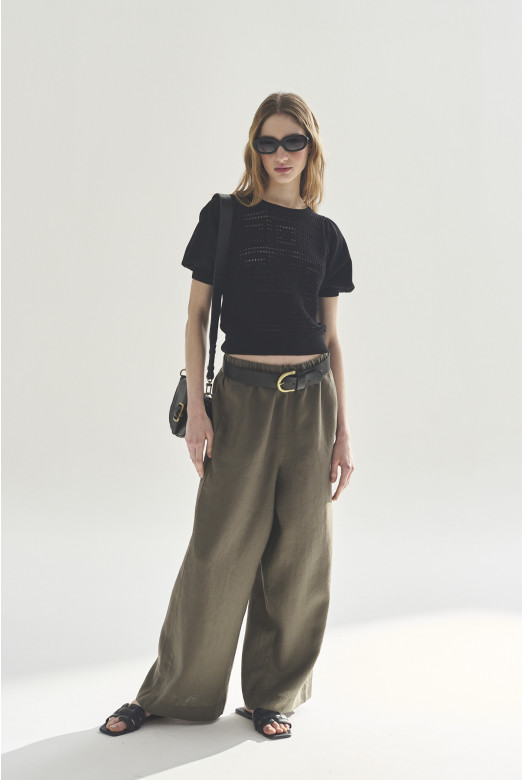 SWEATER C/R M/CODO NORA