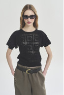 SWEATER C/R M/CODO NORA