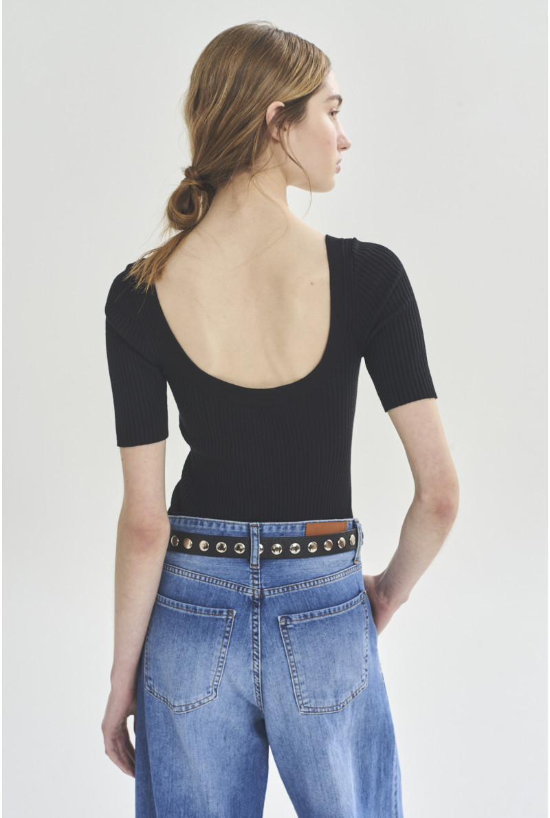 SWEATER C/R M/CODO AMY