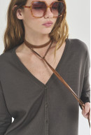 CARDIGAN V M/L LENNY