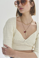SWEATER V AL CODO NADINE