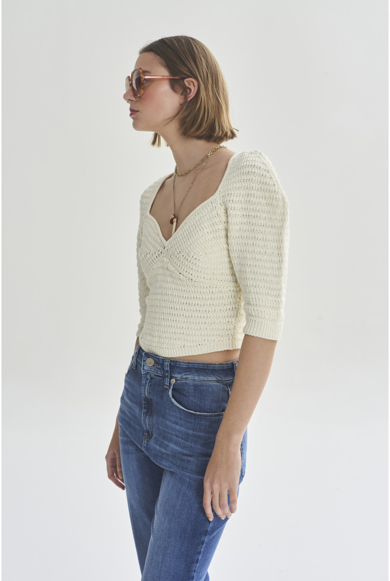 SWEATER V AL CODO NADINE