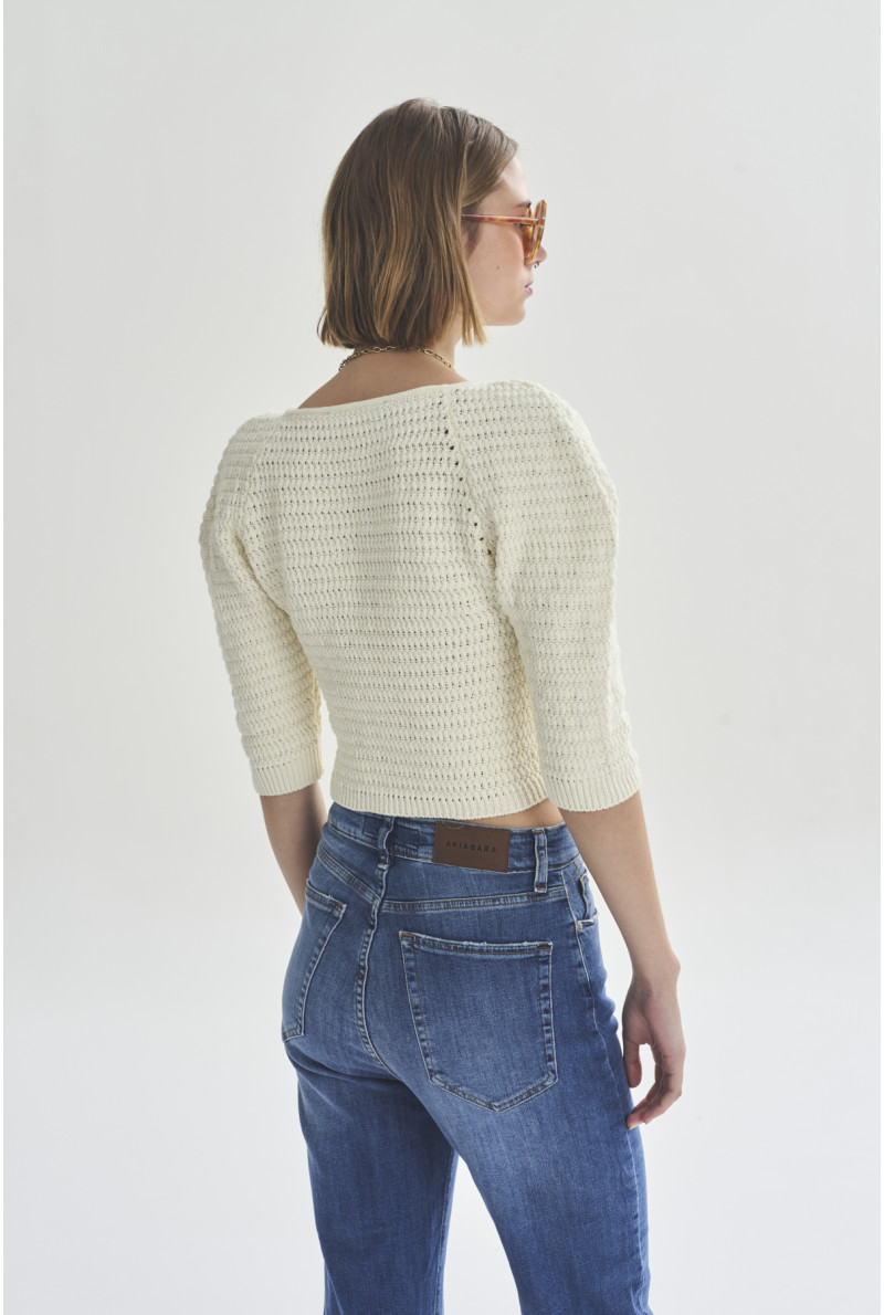 SWEATER V AL CODO NADINE