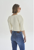 SWEATER V AL CODO NADINE