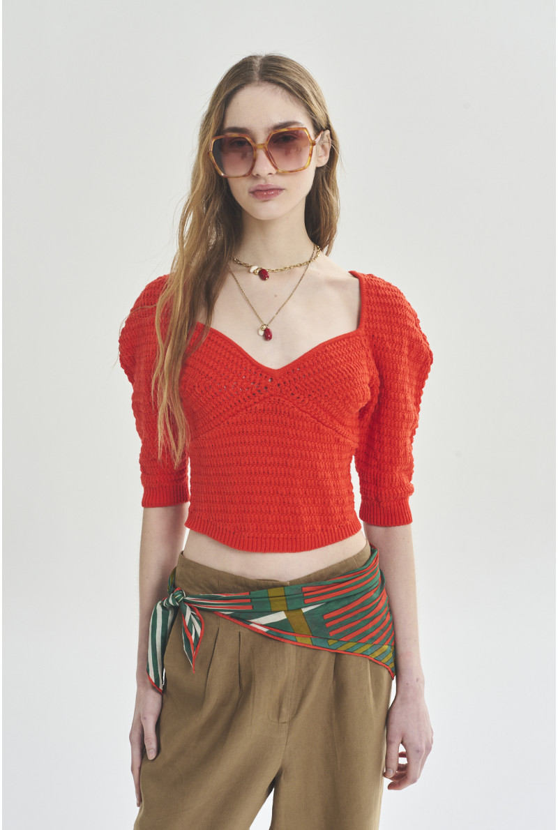 SWEATER V AL CODO NADINE