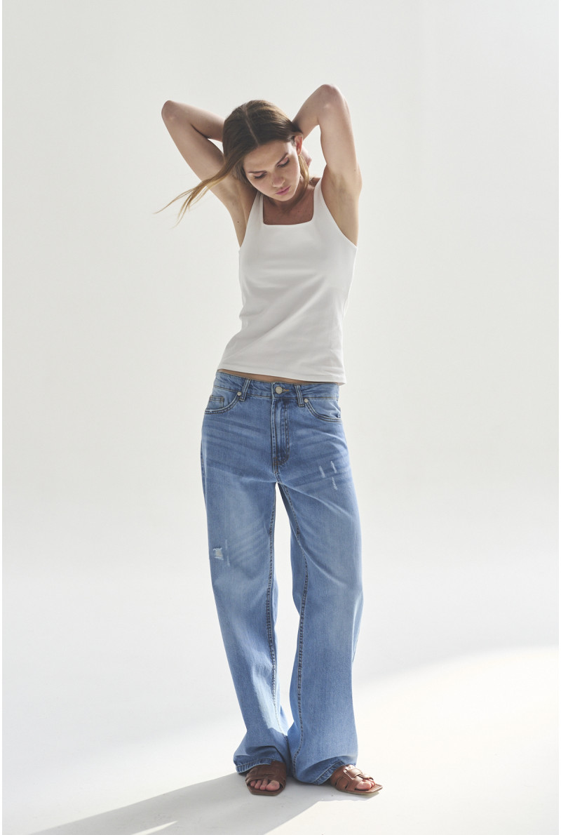 JEAN WIDE LEG BILLIE