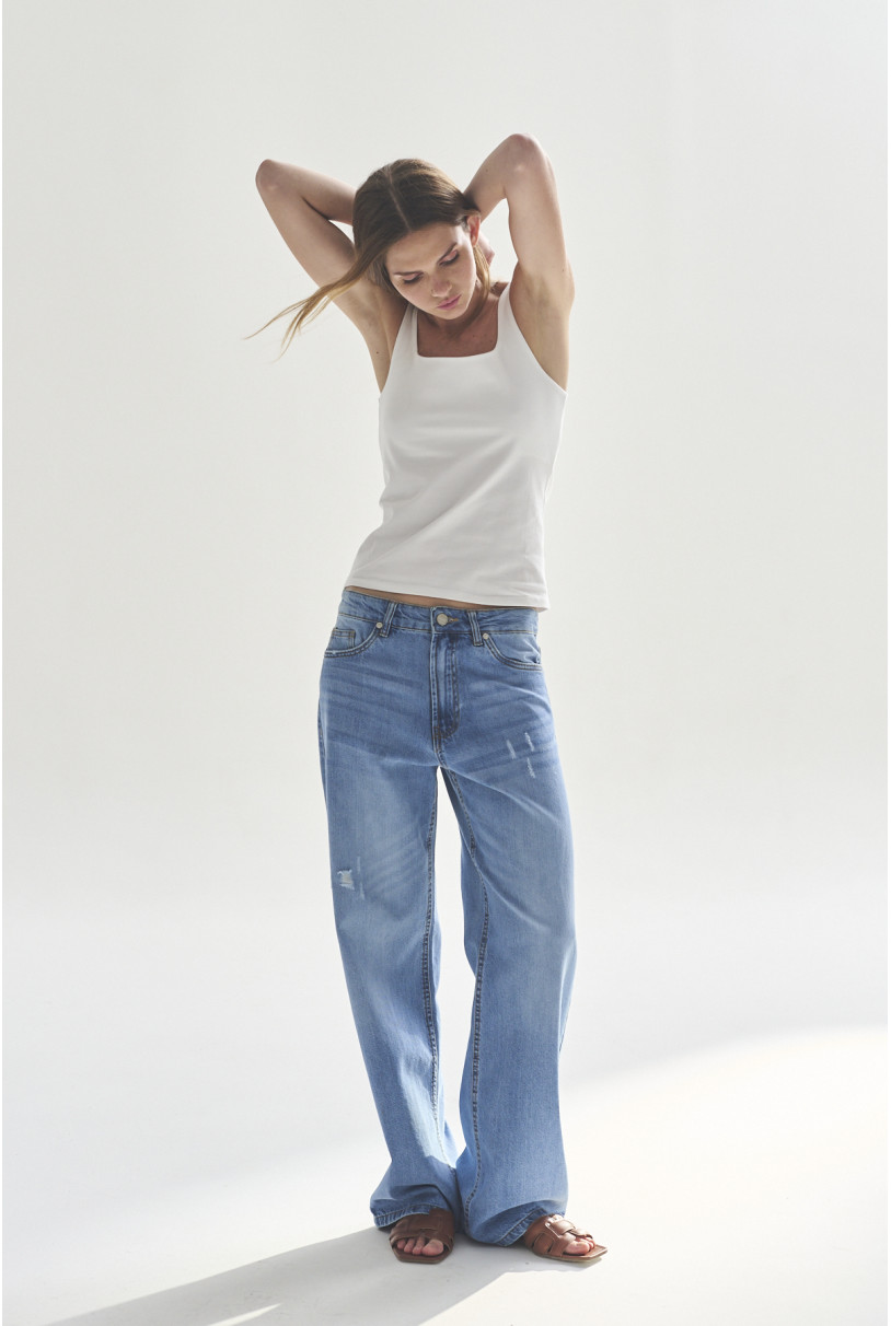 JEAN WIDE LEG BILLIE