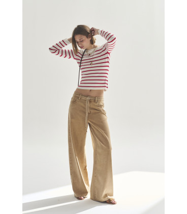 SWEATER C/BOTE M/L DORIS