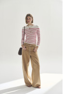 SWEATER C/BOTE M/L DORIS