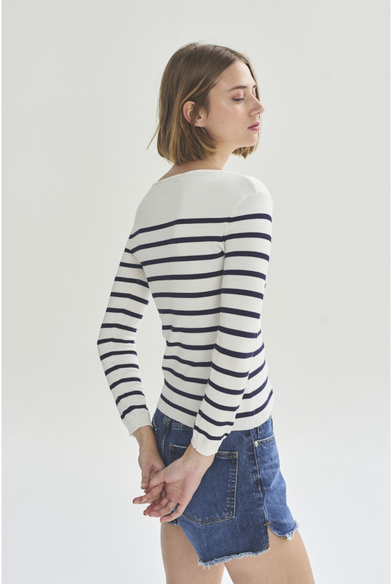 SWEATER C/BOTE M/L DORIS