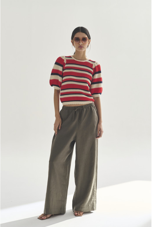 SWEATER C/R M/CODO DIZZY