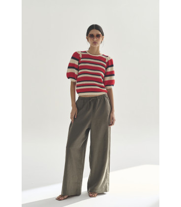 SWEATER C/R M/CODO DIZZY