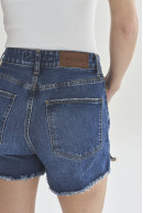 SHORT TIRO ALTO AZUL