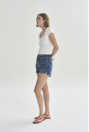 SHORT TIRO ALTO AZUL