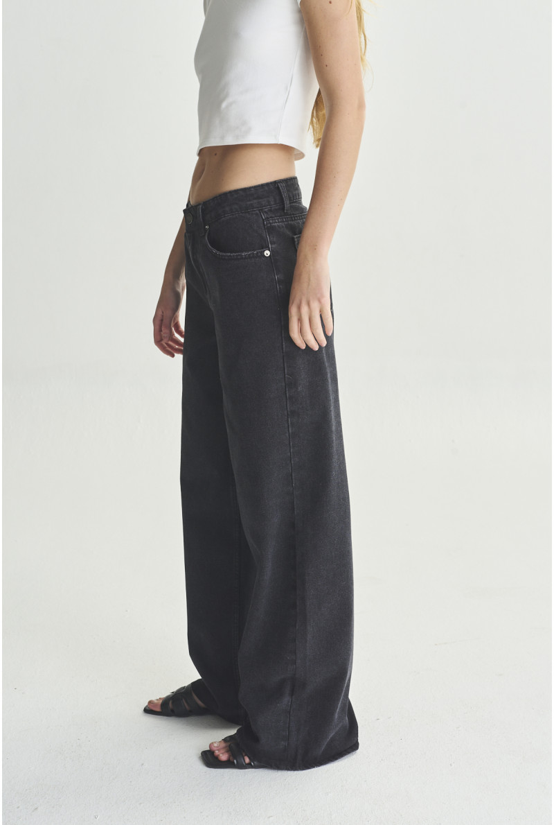 JEAN WIDE LEG ZAPPA