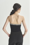 TOP STRAPLESS C/STRASS KYLIE