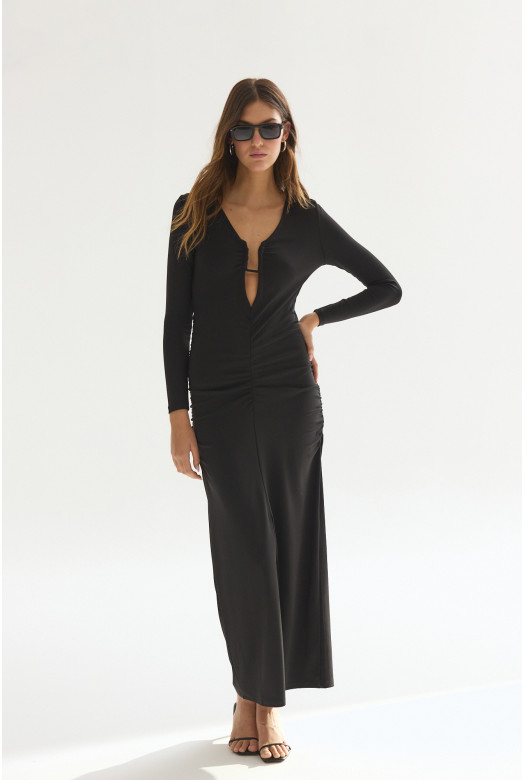 VESTIDO LARGO V M/L WES