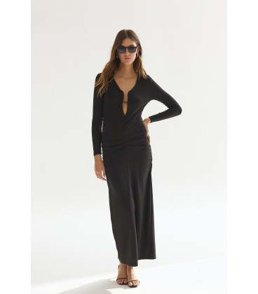 VESTIDO LARGO V M/L WES