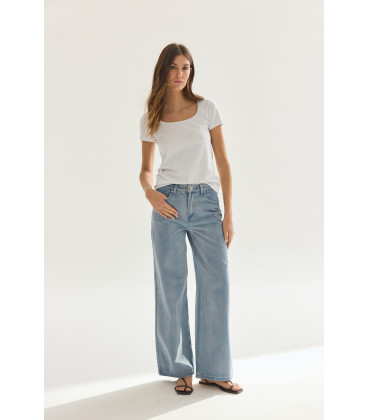 JEAN WIDE LEG ZAPPA