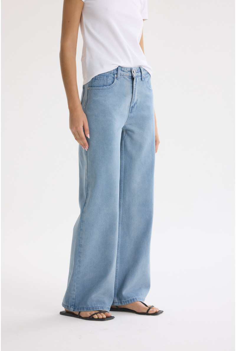 JEAN WIDE LEG ZAPPA