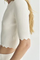 SWEATER C/R M/CODO SAM