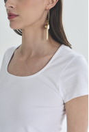 REMERA C/CUADRADO M/C JULIE