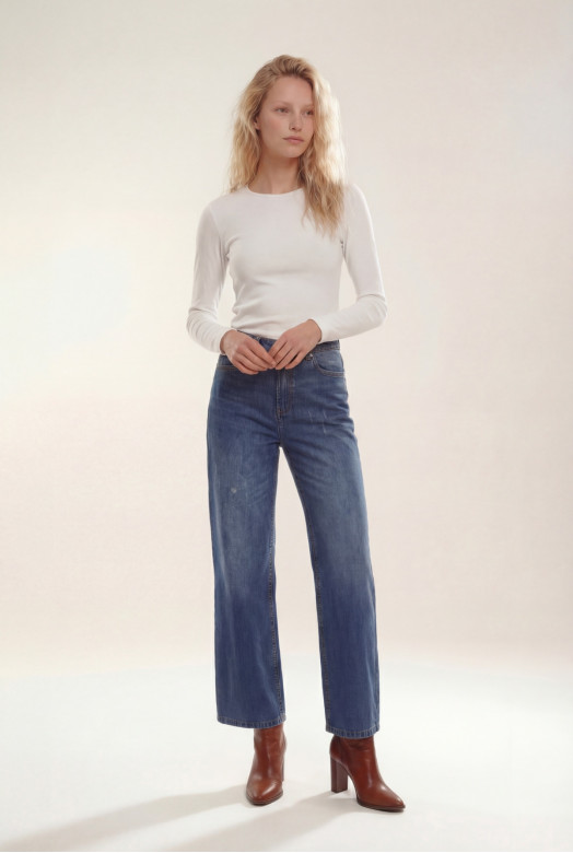 JEAN WIDE LEG BILLIE