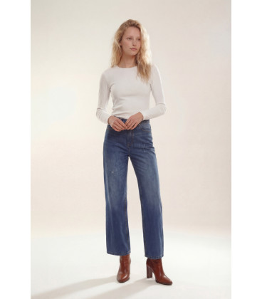 JEAN WIDE LEG BILLIE