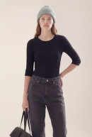 SWEATER C/R M/CODO TINA