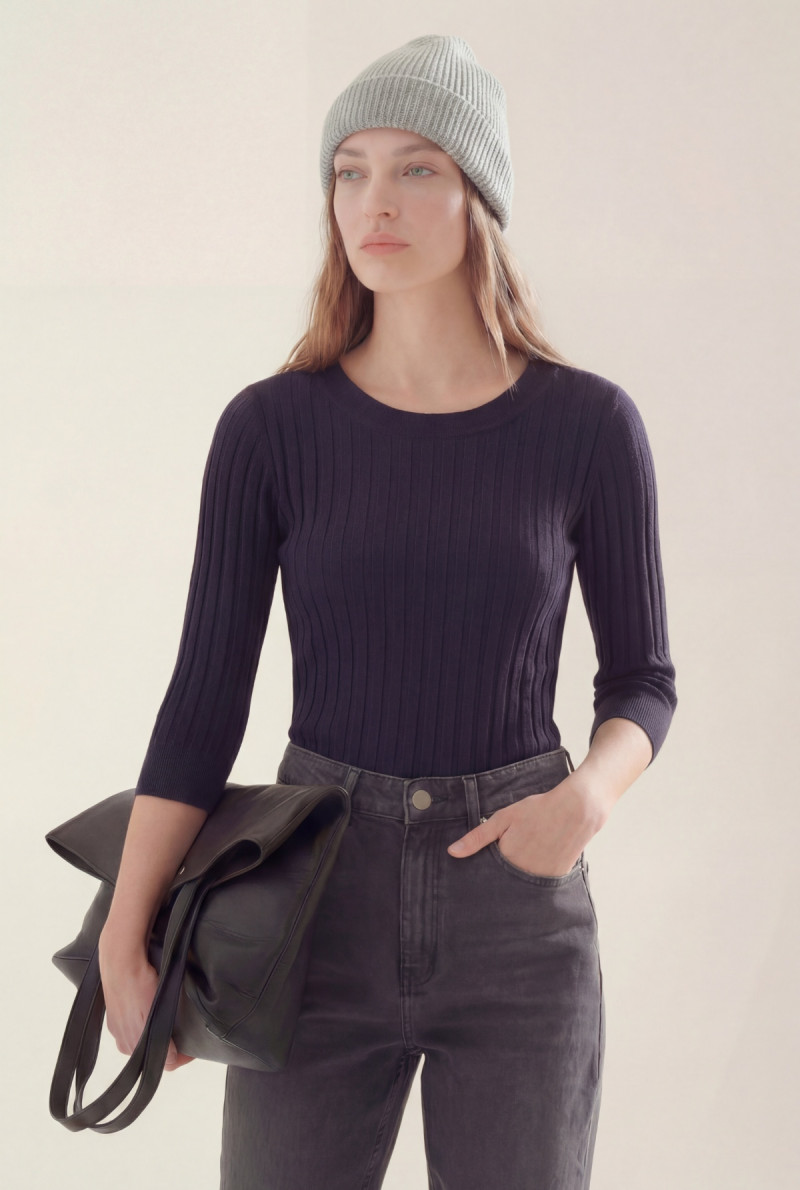 SWEATER C/R M/CODO TINA