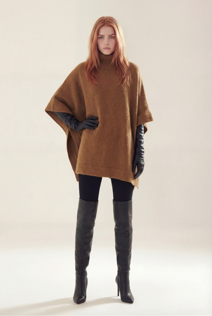 PONCHO POLERA SHANIA