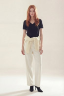 REMERA CUELLO V MANGA CORTA NAOMI