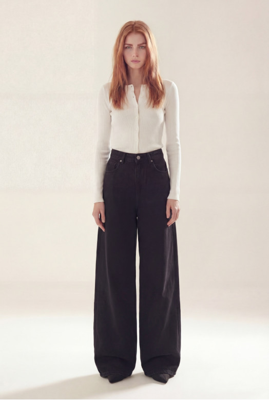 JEAN SUPER WIDE LEG PATTI