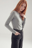 REMERA CUELLO REDONDO MANGA LARGA SIMONE