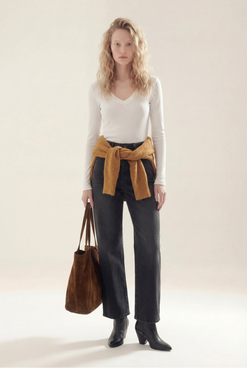 REMERA CUELLO V SIMONE