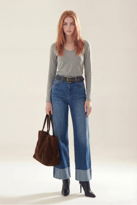 REMERA CUELLO V SIMONE