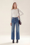 JEAN WIDE LEG BURDON