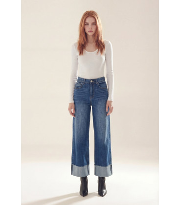 JEAN WIDE LEG PISTOLS