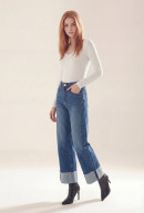 JEAN WIDE LEG PISTOLS