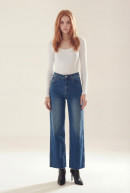 JEAN WIDE LEG PARTON