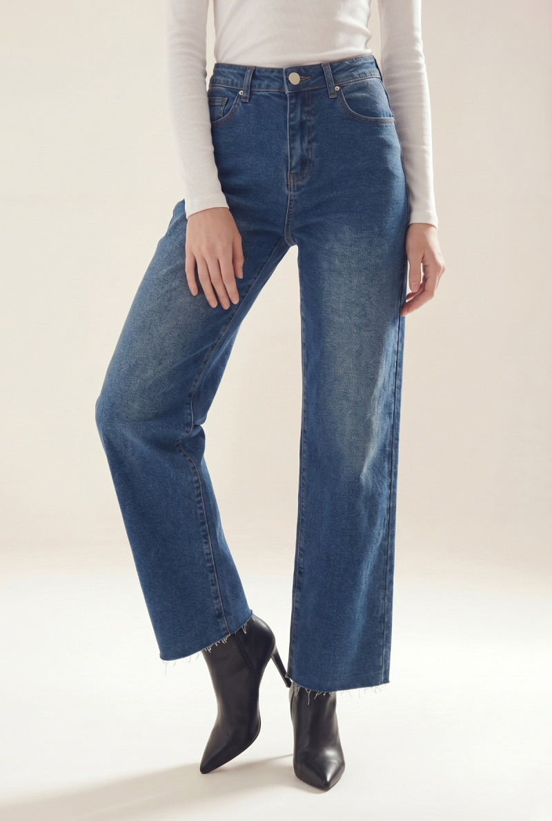 JEAN WIDE LEG PARTON