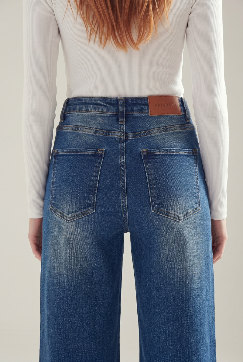 JEAN WIDE LEG PARTON