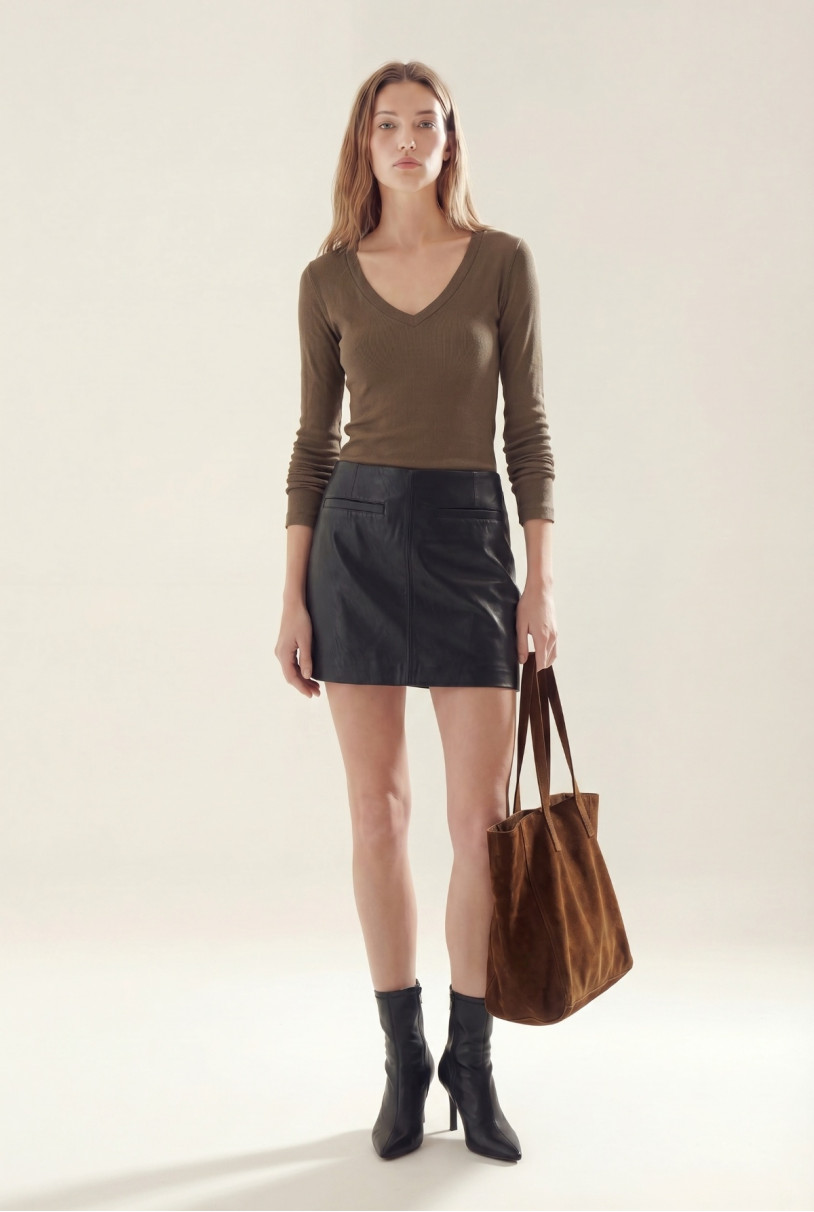 REMERA CUELLO V SIMONE