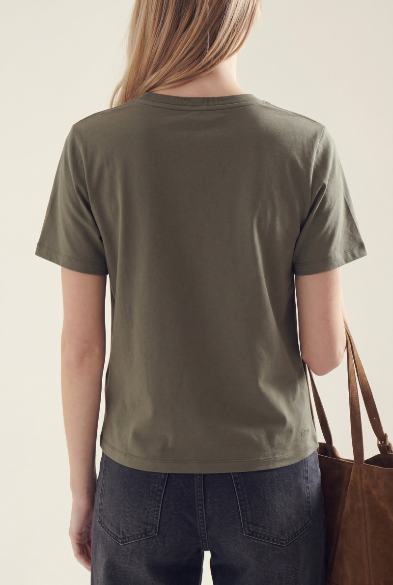 REMERA CUELLO V MANGA CORTA ALLISON