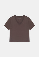 REMERA CUELLO V MANGA CORTA ALLISON